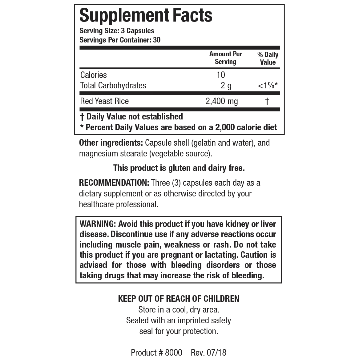 Red Yeast Rice